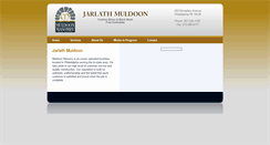 Desktop Screenshot of muldoonmasonry.com